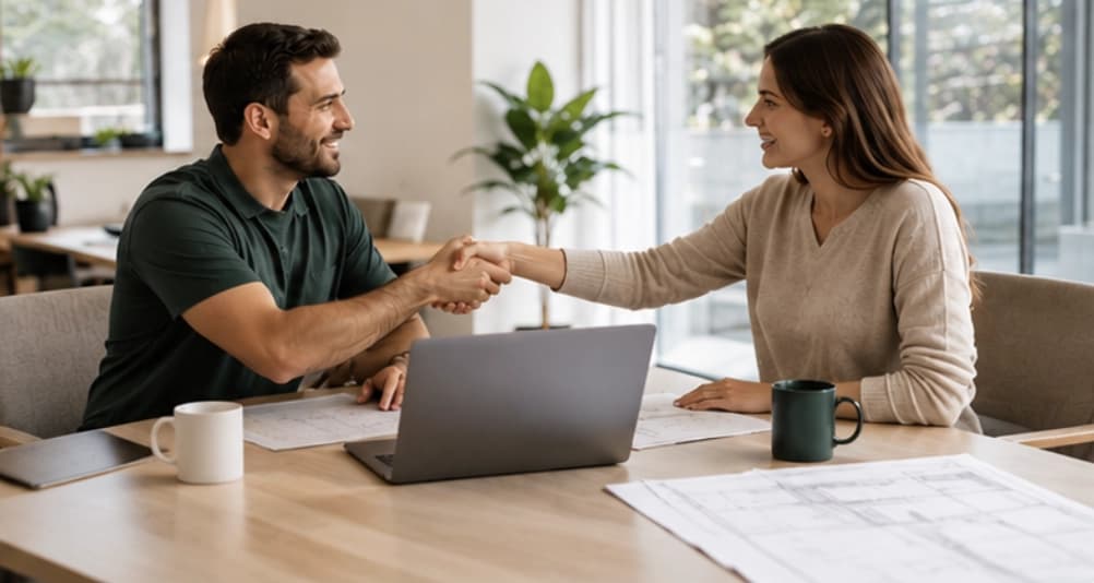 Construção com interesses alinhados e previsibilidade